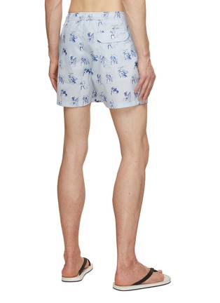 Back View - Click To Enlarge - MAISON LABICHE - Maillot Print Heracles Shorts