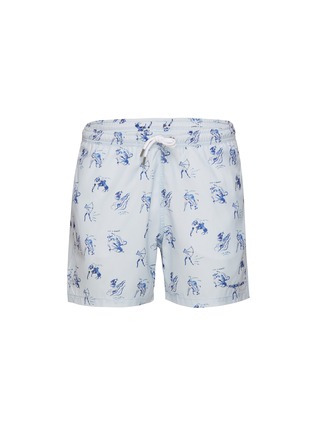 Main View - Click To Enlarge - MAISON LABICHE - Maillot Print Heracles Shorts