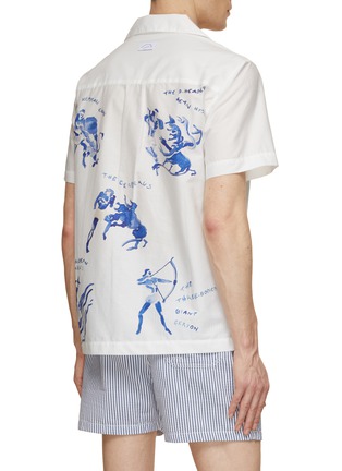 Back View - Click To Enlarge - MAISON LABICHE - Morney Heracles Graphic Shirt