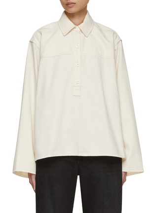 Main View - Click To Enlarge - RAG & BONE - Ultra Featherweight Emily Pop Over Shirt