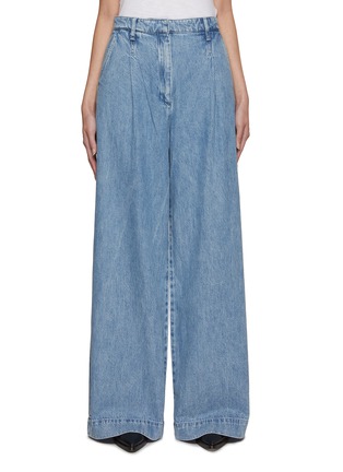 Main View - Click To Enlarge - RAG & BONE - Featherweight Abigale Pleated Jeans