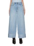 Main View - Click To Enlarge - RAG & BONE - Sofie Cropped Cuffed Wide Leg Jeans