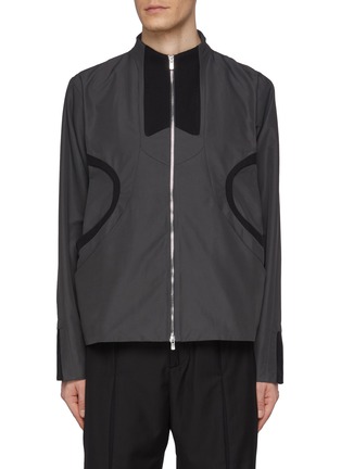 Main View - Click To Enlarge - _J.L-A.L_ - Pasve Panelled Jacket