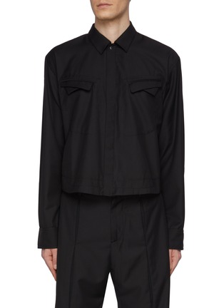 Main View - Click To Enlarge - _J.L-A.L_ - Sintan Blouson Shirt Jacket