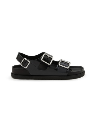 Main View - Click To Enlarge - BIRKENSTOCK 1774 - 222 West Double Bands Leather Sandals