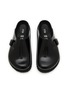 Detail View - Click To Enlarge - BIRKENSTOCK 1774 - 33 Dougal Tonal Buckle Leather Clogs