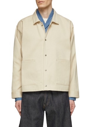 Main View - Click To Enlarge - TAIGA TAKAHASHI - Coverall Patch Pocket Jacket