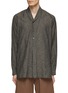 Main View - Click To Enlarge - TAIGA TAKAHASHI - Shawl Collar 3 Button Shirt