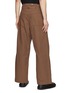 Back View - Click To Enlarge - TAIGA TAKAHASHI - Buckled Back Buttoned Waistband Pants
