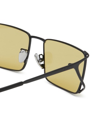 Detail View - Click To Enlarge - SUPER - Atlas Rectangle Metal Sunglasses