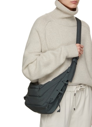 Figure View - Click To Enlarge - LEMAIRE - Small Soft Game Canvas Shoulder Bag