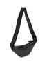 Detail View - Click To Enlarge - LEMAIRE - Small Croissant Coated Cotton Crossbody Bag