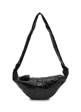Main View - Click To Enlarge - LEMAIRE - Small Croissant Coated Cotton Crossbody Bag