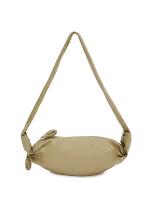 Main View - Click To Enlarge - LEMAIRE - Small Croissant Leather Crossbody Bag