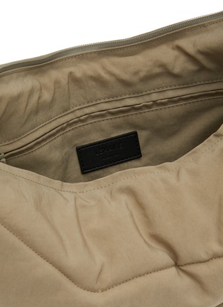 Detail View - Click To Enlarge - LEMAIRE - Medium Soft Game Water Repellent Nylon Canvas Bag