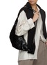 Figure View - Click To Enlarge - LEMAIRE - Medium Croissant Coated Cotton Crossbody Bag