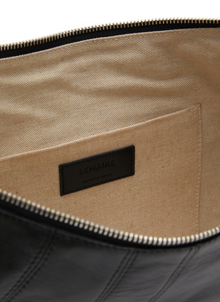 Detail View - Click To Enlarge - LEMAIRE - Fortune Croissant Leather Bag