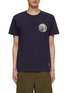 Main View - Click To Enlarge - FDMTL - Circle Boro Patch Cotton T-Shirt