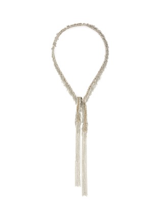 Main View - Click To Enlarge - MARIE LAURE CHAMOREL - Silver Toned Metal Necklace