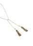 Detail View - Click To Enlarge - MARIE LAURE CHAMOREL - N° 359 Gold Grey Necklace