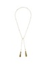 Main View - Click To Enlarge - MARIE LAURE CHAMOREL - N° 359 Gold Grey Necklace