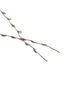 Detail View - Click To Enlarge - MARIE LAURE CHAMOREL - Sterling Silver Crystal Long Necklace