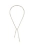 Main View - Click To Enlarge - MARIE LAURE CHAMOREL - N° 182 Sterling Silver Silk Yarn Necklace