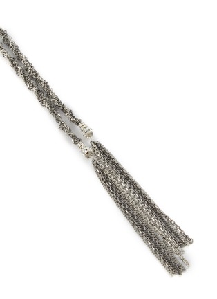 Detail View - Click To Enlarge - MARIE LAURE CHAMOREL - N° 359 Silver Toned Metal Necklace