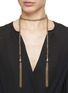 Figure View - Click To Enlarge - MARIE LAURE CHAMOREL - N° 359 Gold Toned Metal Necklace