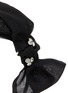 Detail View - Click To Enlarge - JENNIFER OUELLETTE - Silk Organza Rhinestone Embellished Headband