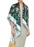 Figure View - Click To Enlarge - ST. PIECE - Vanessa Double Sided Silk Scarf