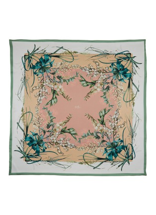 Detail View - Click To Enlarge - ST. PIECE - Valentina Double Sided Silk Scarf