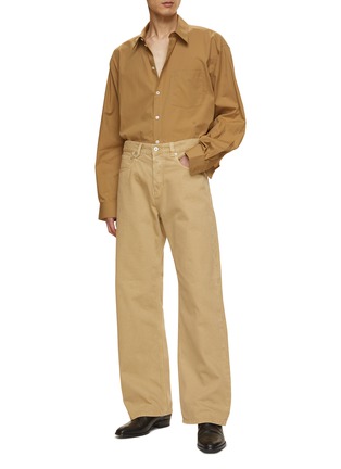 Figure View - Click To Enlarge - HELMUT LANG - Oversized Cotton Shirt