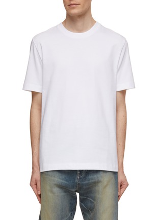 Main View - Click To Enlarge - HELMUT LANG - Logo Back Cotton Jersey T-Shirt