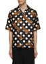 Main View - Click To Enlarge - AMIRI - Leopard Polka Dots Silk Bowling Shirt