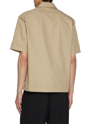 Back View - Click To Enlarge - MM6 MAISON MARGIELA - Multi-Pocketed Shirt