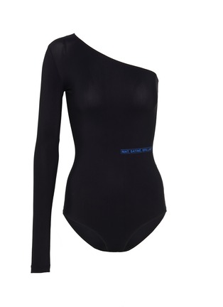 Main View - Click To Enlarge - MM6 MAISON MARGIELA - One Shoulder Bodysuit