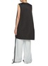 Back View - Click To Enlarge - MM6 MAISON MARGIELA - Printed Tie Slit Tank Top