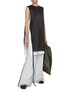 Figure View - Click To Enlarge - MM6 MAISON MARGIELA - Printed Tie Slit Tank Top