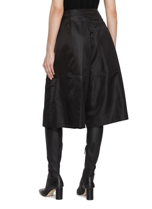 Back View - Click To Enlarge - MM6 MAISON MARGIELA - Pleated Culottes