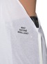  - MM6 MAISON MARGIELA - One Shoulder Tie Cotton T-Shirt