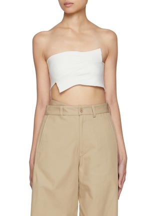 Main View - Click To Enlarge - MM6 MAISON MARGIELA - Wrapped Sleeves Bandeau