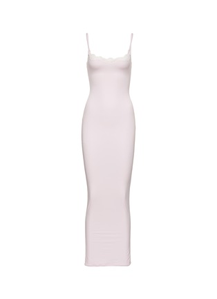 Main View - Click To Enlarge - SKIMS - Fits Everybody Lace Trim Maxi Slip Dress