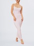Figure View - Click To Enlarge - SKIMS - Fits Everybody Lace Trim Maxi Slip Dress