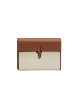 Main View - Click To Enlarge - HUNTING SEASON - The Small Soft Clutch Canvas Leather Bag
