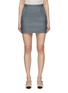 Main View - Click To Enlarge - CRUSH COLLECTION - Denim-Look Mini Skirt