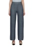 Main View - Click To Enlarge - CRUSH COLLECTION - Straight Leg Cotton Pants