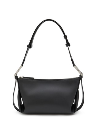 Main View - Click To Enlarge - OSOI - Bean Twee Leather E/W Shoulder Bag