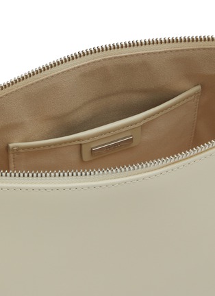 Detail View - Click To Enlarge - OSOI - Bean Twee Leather E/W Shoulder Bag