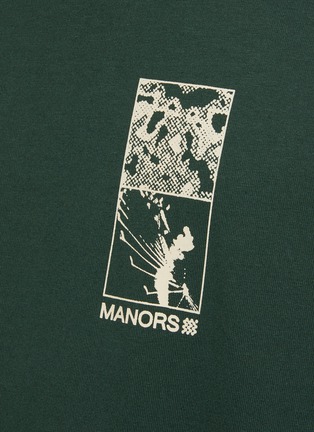  - MANORS - Swing Thoughts Crewneck Cotton T-Shirt